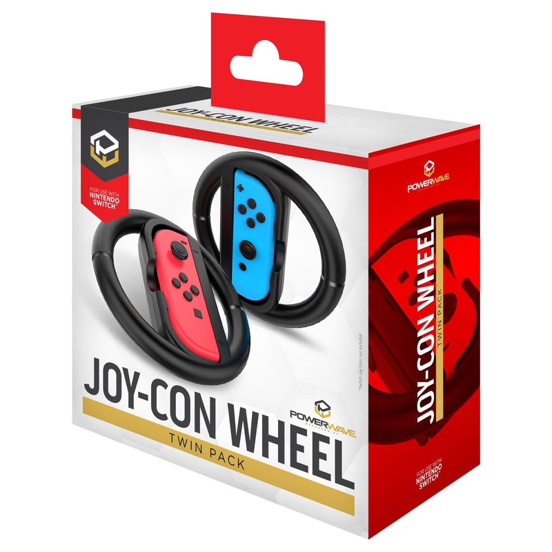 Powerwave Switch Joy Con Wheel Twin Pack