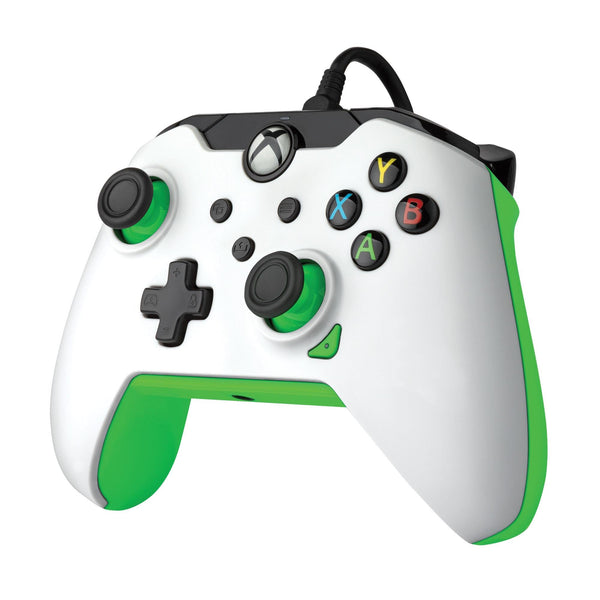 PDP Xbox Series X Wired Controller - Neon White Green