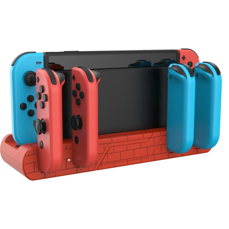 Powerwave Switch Joy-Con Charging Dock - Retro Bricks