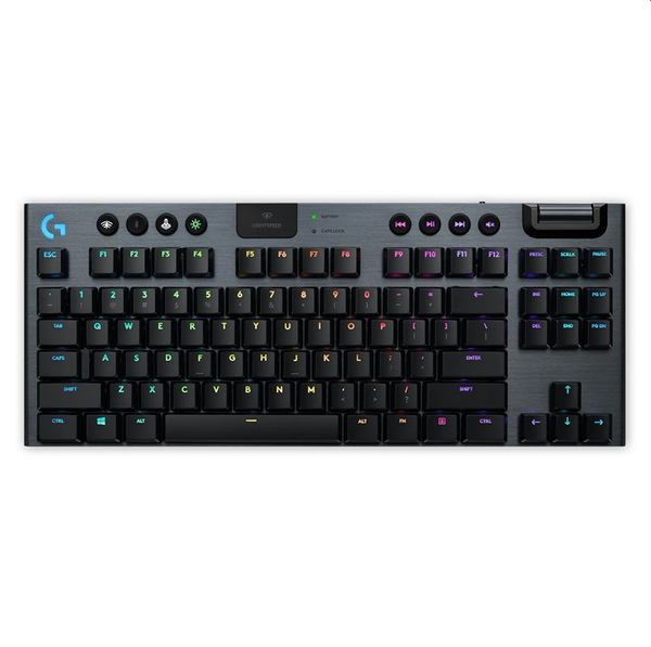 Logitech G915 TKL LIGHTSPEED Wireless RGB Mechanical Keyboard - Linear