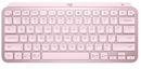 Logitech MX Keys Mini Minimalist Wireless Illuminated Keyboard - Rose