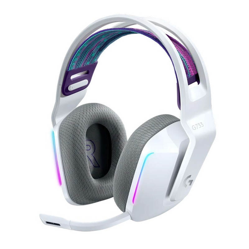 Logitech G733 LIGHTSPEED Wireless RGB Gaming Headset - White