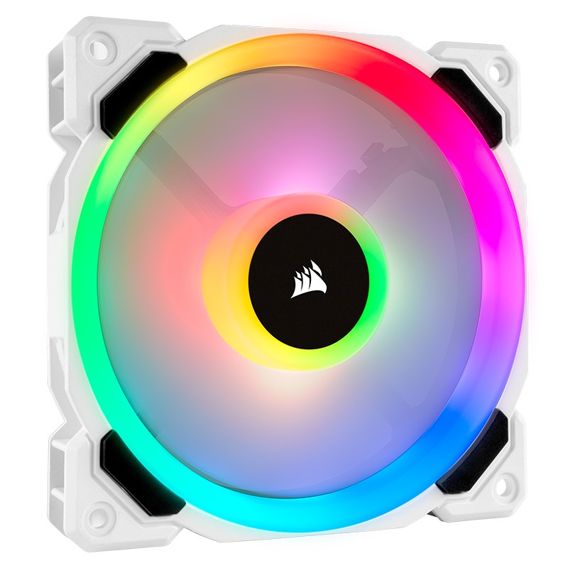 Corsair Light Loop Series White LL120 RGB 120mm Dual Light Loop Fan