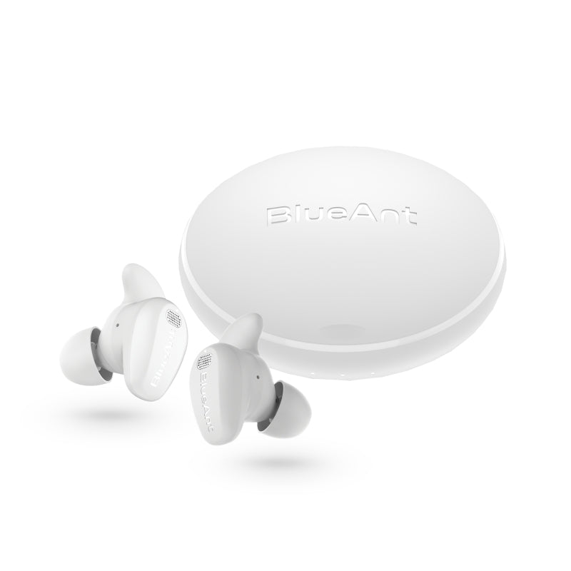 BlueAnt Pump Air EPIC True Wireless Earbuds - White