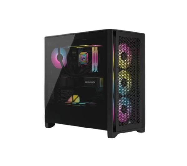 Corsair iCUE 4000D RGB Airflow Mesh Front Panel Mid-Tower Case