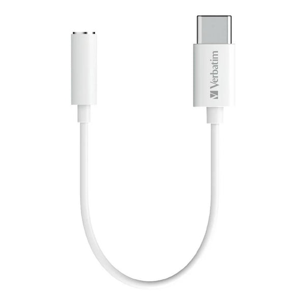 Verbatim USB-C to 3.5mm Headphone Jack 10cm