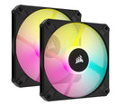 CORSAIR AF SLIM Series AF120 RGB SLIM ICUE 120mm Dual Pack