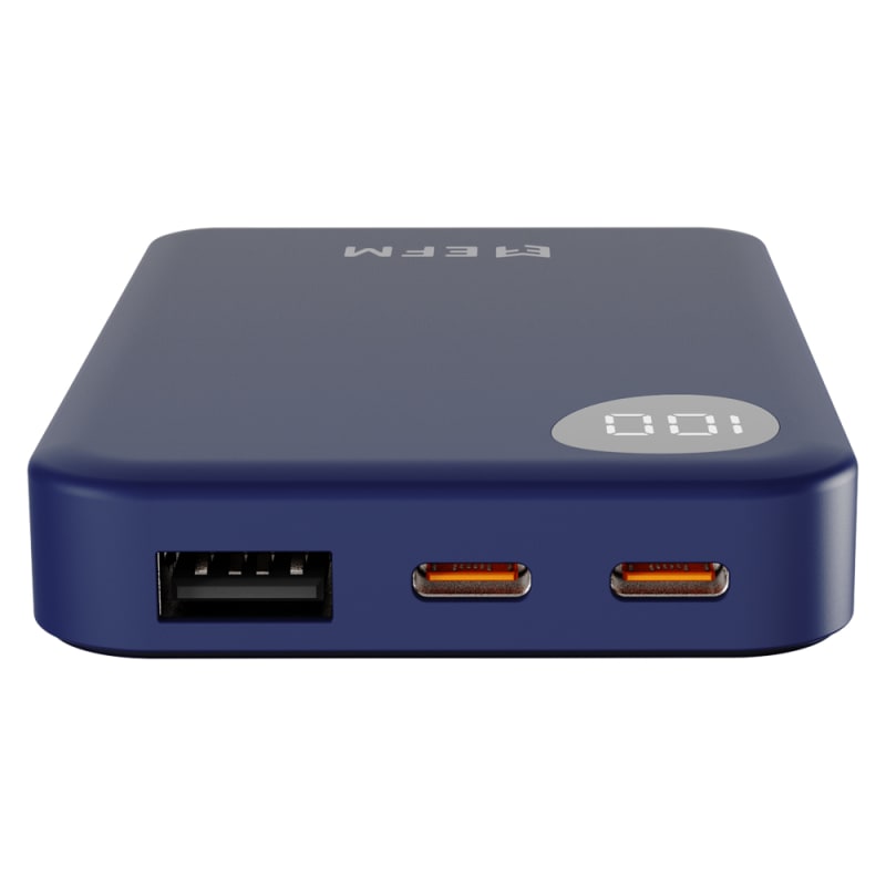 EFM 5,000mAh Essential Power Bank - Blue