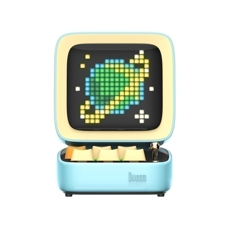 Divoom DITOO PRO Retro Pixelart 15-Watt Bluetooth Speaker - Blue