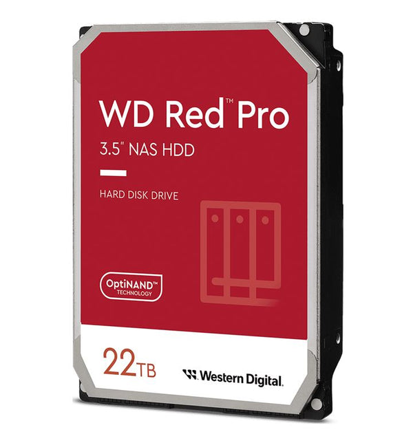WD WD221KFGX 22TB Red PRO 3.5" 7200RPM SATA3 NAS Hard Drive