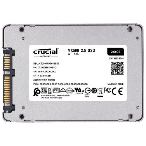 Crucial MX500 2TB 2.5" SATA SSD