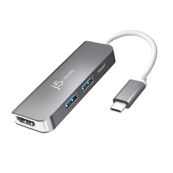 J5create JCD371 USB-C to HDMI & USB 3.1 2-Port with Power Delivery