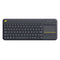 Logitech K400 Plus Wireless Touch Keyboard