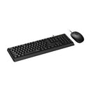 RAPOO X130Pro Wired Optical Keyboard And Mouse Combo