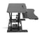 Brateck DWS15-02 Electric Sit-Stand Desk Converter with Keyboard Tray Deck