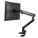 Brateck Single Monitor Aluminium Slim Mechnical Spring Monitor Arm - 17"-32"