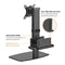 Brateck Vertical Thin Client CPU Mount Lift Monitor Stand - 17" - 32"