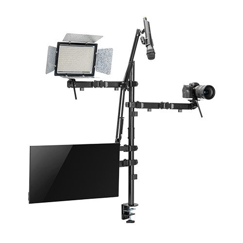 Brateck Single-Monitor All-in-One Studio Setup Desktop Mount