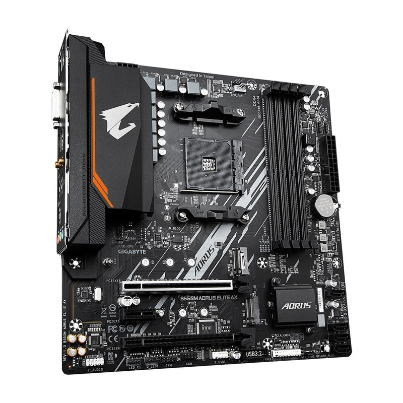 Gigabyte B550M AORUS ELITE AX AMD Ryzen M-ATX Motherboard