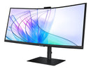 Samsung ViewFinity S65VC 34" 100Hz UWQHD HDR10 Webcam Curved Business VA Monitor