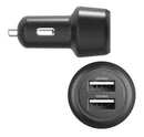 Cygnett CarPower 12W Dual Port (2x USB-A 12W) Car Charger