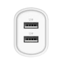 Cygnett PowerPlus 12W Dual Port (2x USB-A 12W) Wall Charger