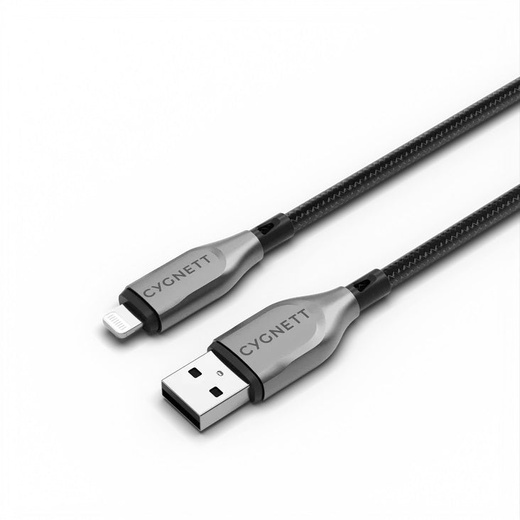 Cygnett Armoured Lightning to USB-A (2.0) Cable (3M)