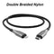 Cygnett Armoured Lightning to USB-C (2.0) Cable (1M)