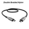 Cygnett Armoured USB-C to USB-C (2.0) Cable (50cm)