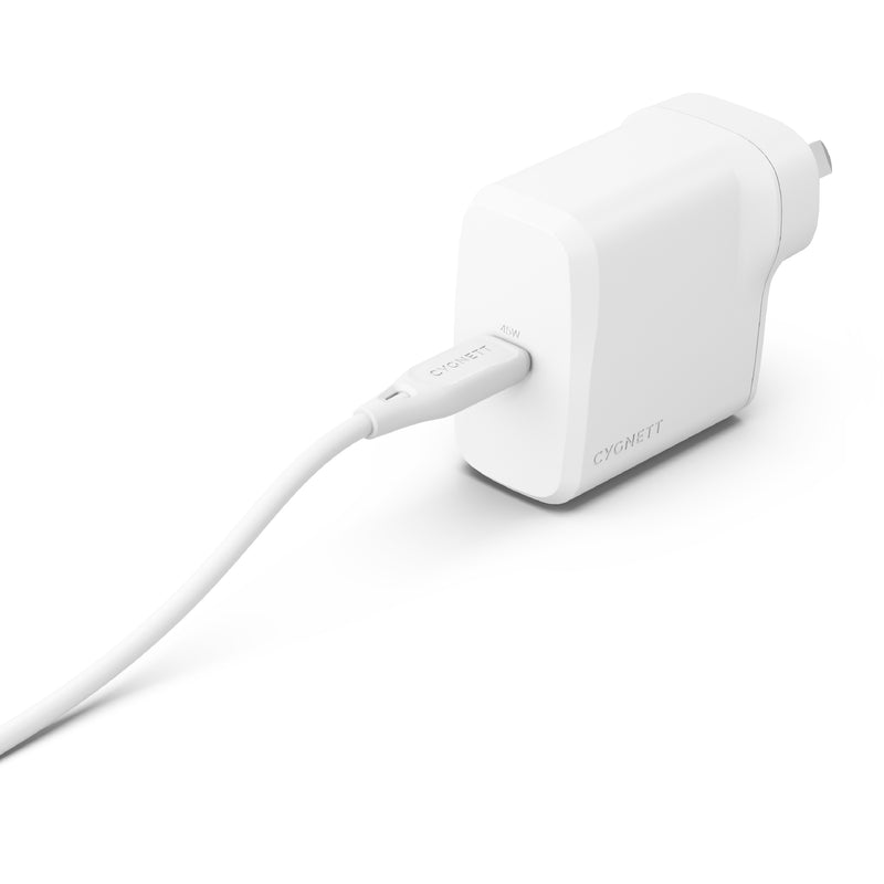 Cygnett PowerPlus 45W USB-C PD GaN Fast Wall Charger