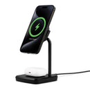 Cygnett ChargeBase Qi2 2-in-1 Magnetic 15W Wireless Charger - Black