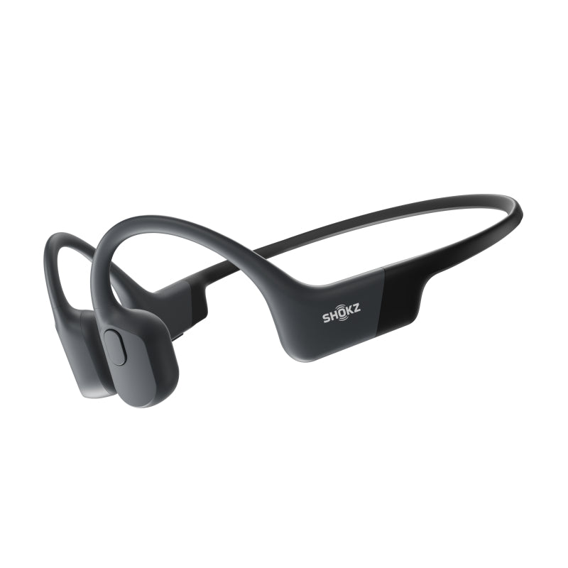 SHOKZ OpenRun Bone Conduction Sports Bluetooth Headphones - Black