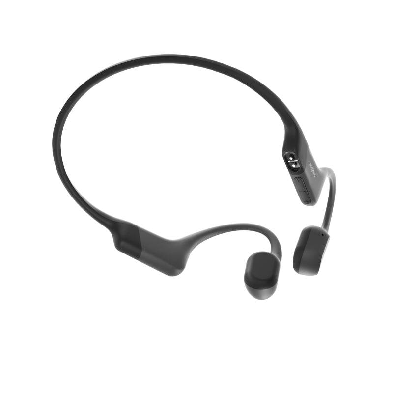 SHOKZ OpenRun Bone Conduction Sports Bluetooth Headphones - Black