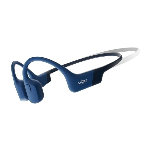 SHOKZ OpenRun MINI Bone Conduction Sports Bluetooth Headphones - Blue