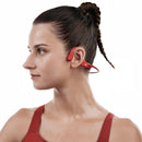 SHOKZ OpenRun Bone Conduction Sports Bluetooth Headphones - Red