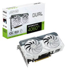 ASUS GeForce RTX 4060 Ti Dual OC 8GB GDDR6 White Video Card