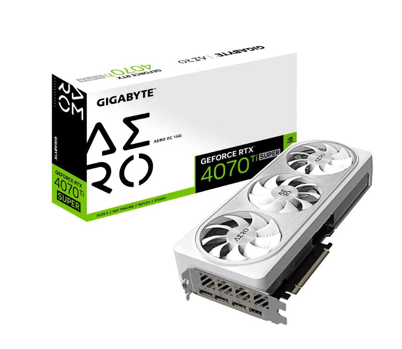 Gigabyte nVidia GeForce RTX 4070 Ti Super AERO OC 16GD GDDR6X