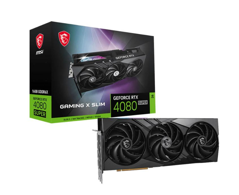 MSI GeForce RTX 4080 SUPER 16G GAMING X SLIM GDDR6X