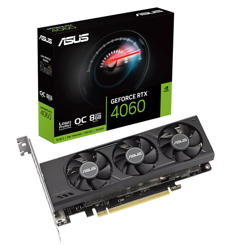 ASUS GeForce RTX 4060 OC 8GB Video Card - Low Profile