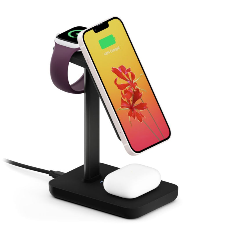 Twelve South HiRise 3 Triple Wireless Charger - Black