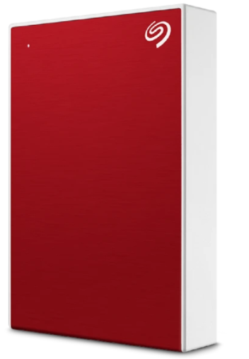 Seagate 4TB One Touch HDD - Red