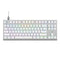 Corsair K60 PRO RGB TKL Optical-Mechanical Gaming Keyboard (White) - OPX Switch