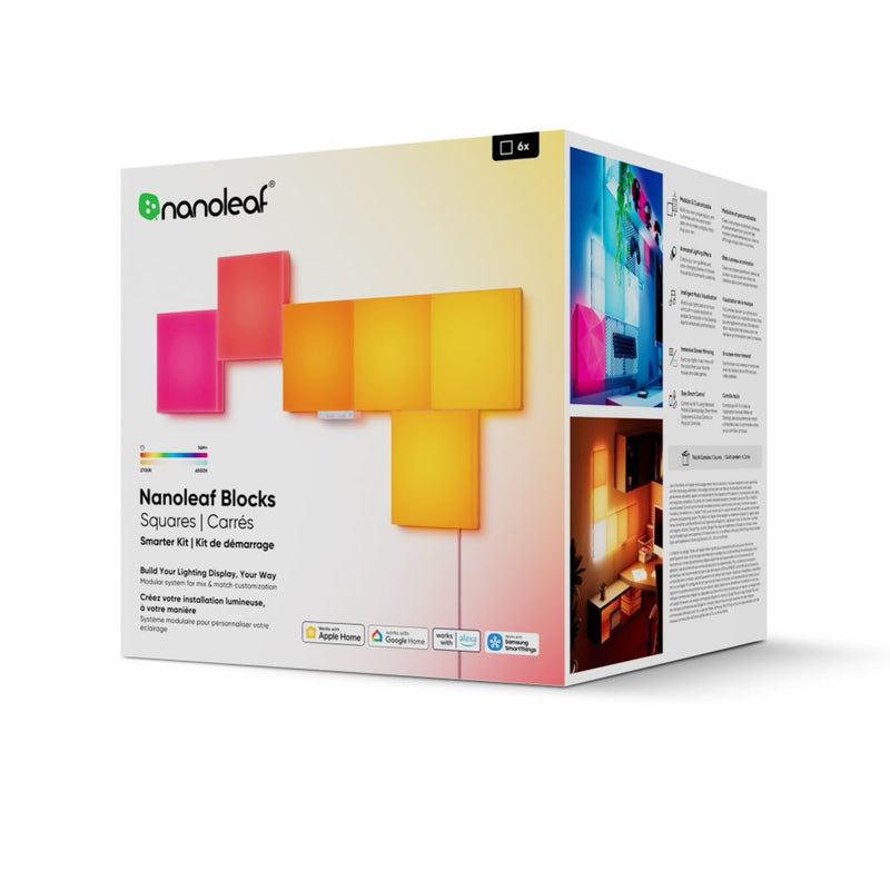 Nanoleaf Blocks - Squares Starter Kit (6 Pack)