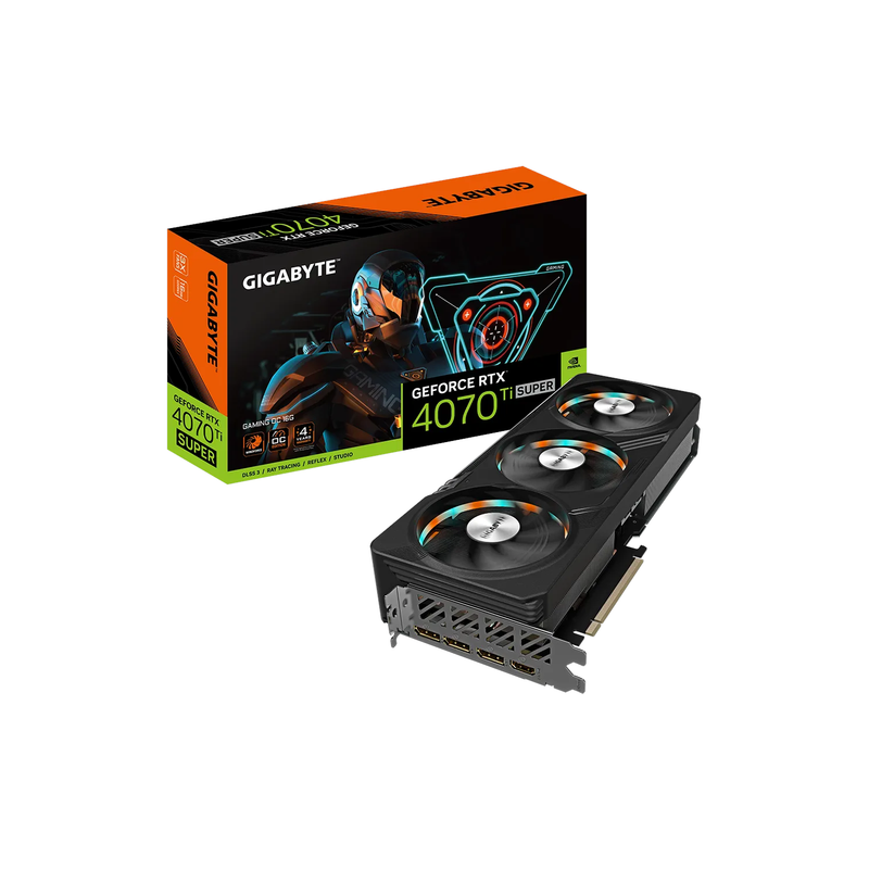 Gigabyte GeForce RTX 4070 Ti SUPER Gaming OC 16GB GDDR6X Video Card