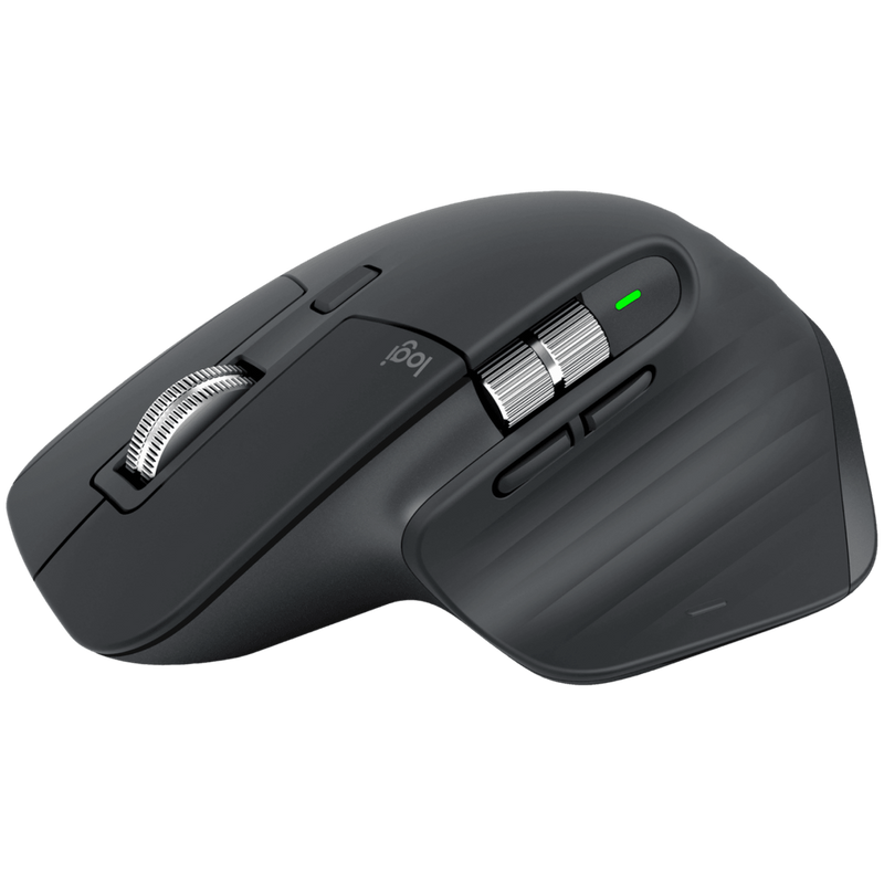 Logitech MX Master 3S Performance Wireless Laser Mouse - Graphite