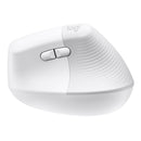 Logitech Lift Vertical Ergonomic Wireless Optical Mouse - Off White