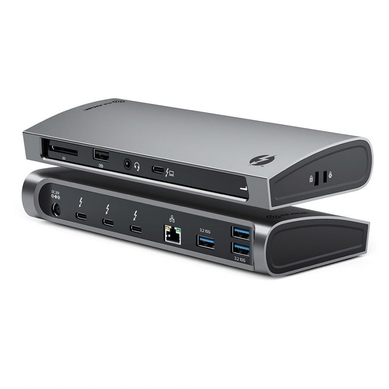 ALOGIC Thunderbolt 4 BLAZE Docking Station - Triple Thunderbolt Outputs