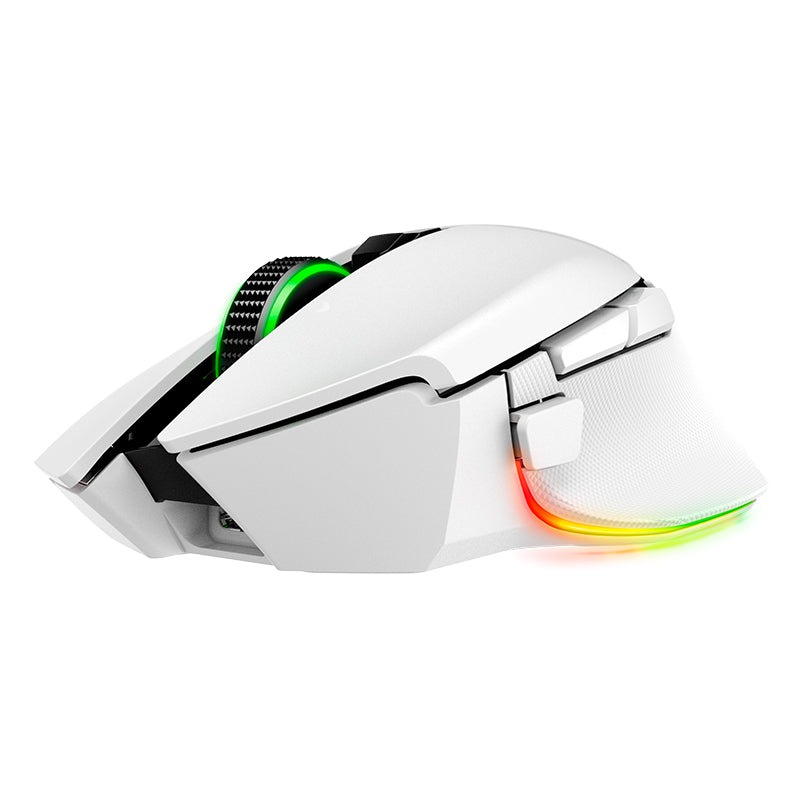 Razer Basilisk V3 Pro Ergonomic Wireless Optical RGB Gaming Mouse - White