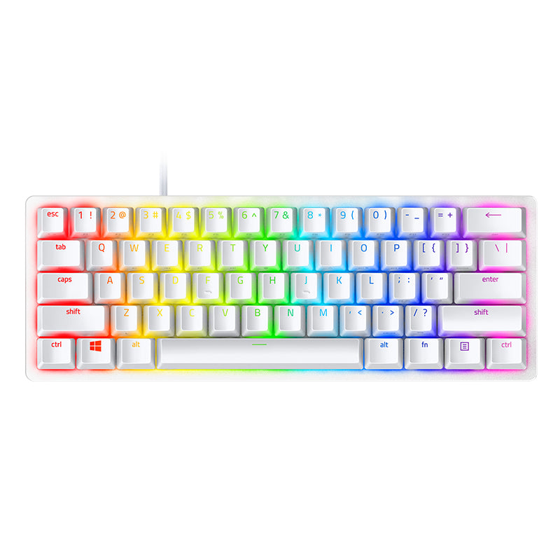 Razer Huntsman Mini Mercury Mechanical Gaming Keyboard - Linear Optical Switches