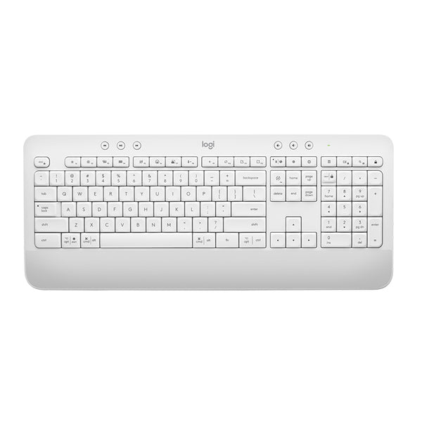 Logitech Signature K650 Wireless Comfort Keyboard - Off-White